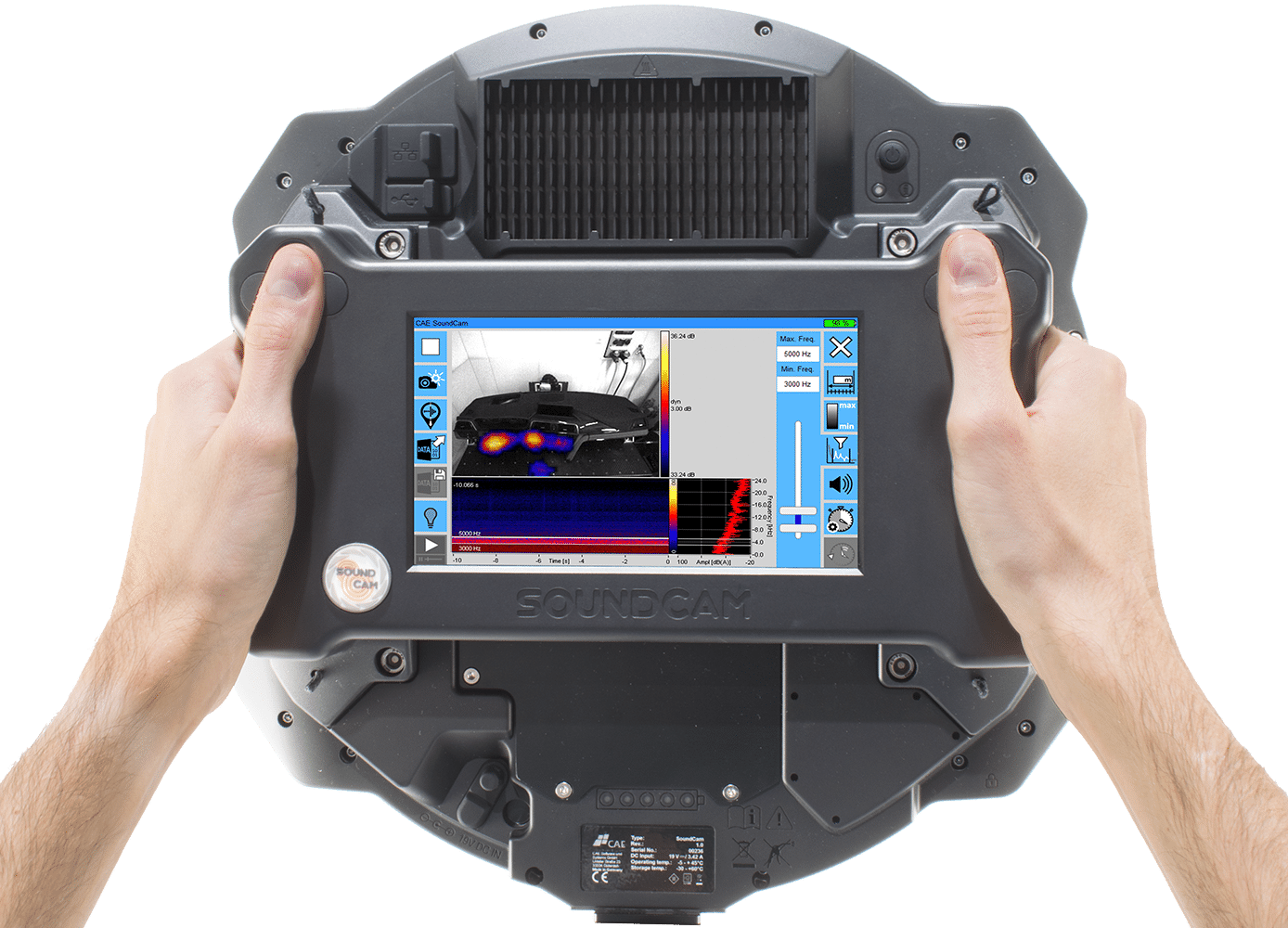 SoundCam 2.0 | 製品ラインナップ | 音響カメラ｜株式会社 システムプラス